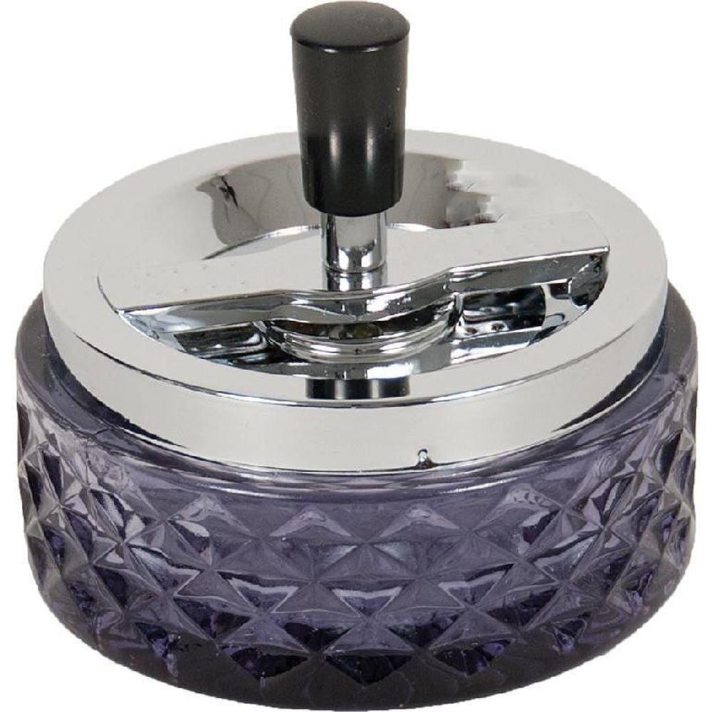 Glass Spinning Ashtrays | 4.75 Inch