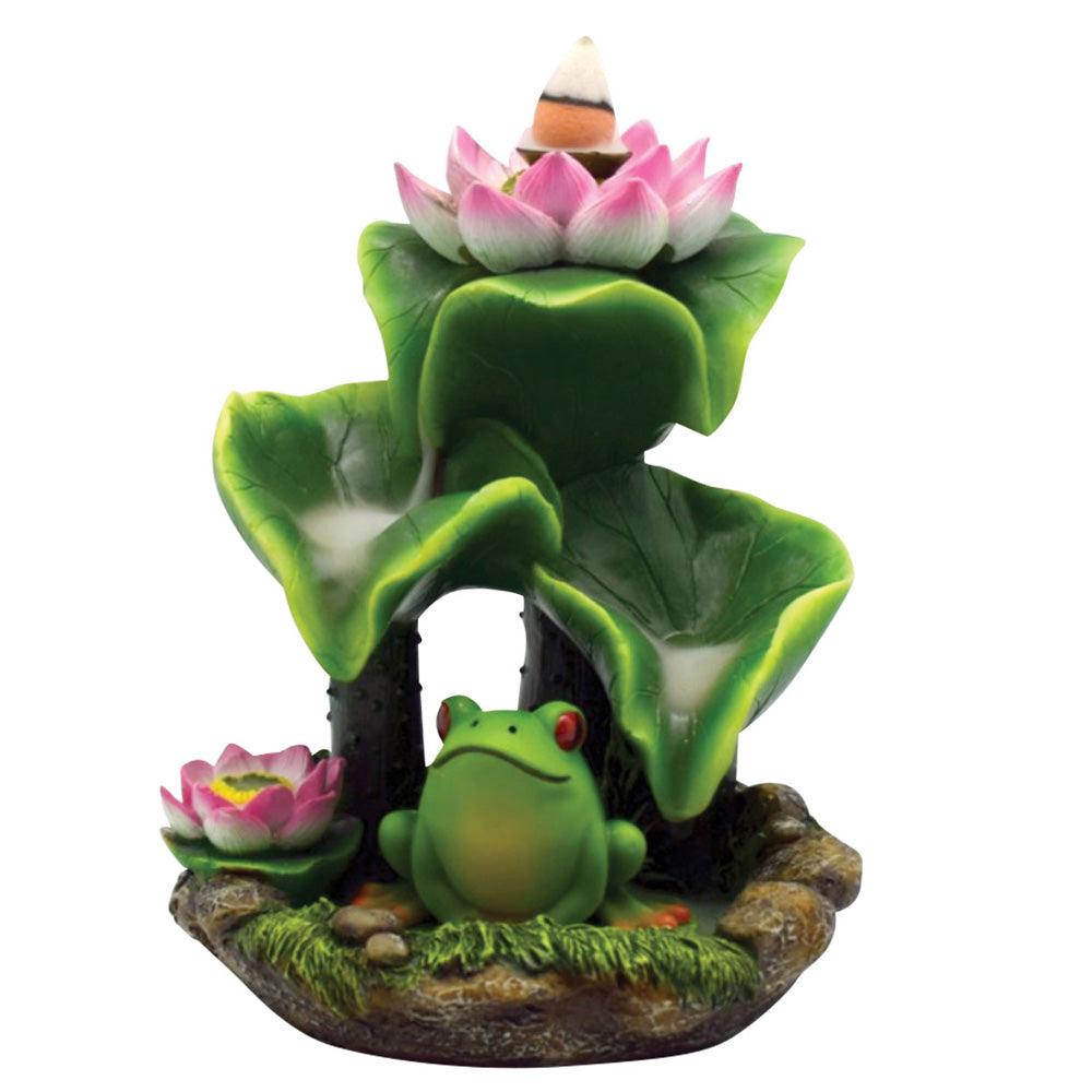 Frog Backflow Incense Burner