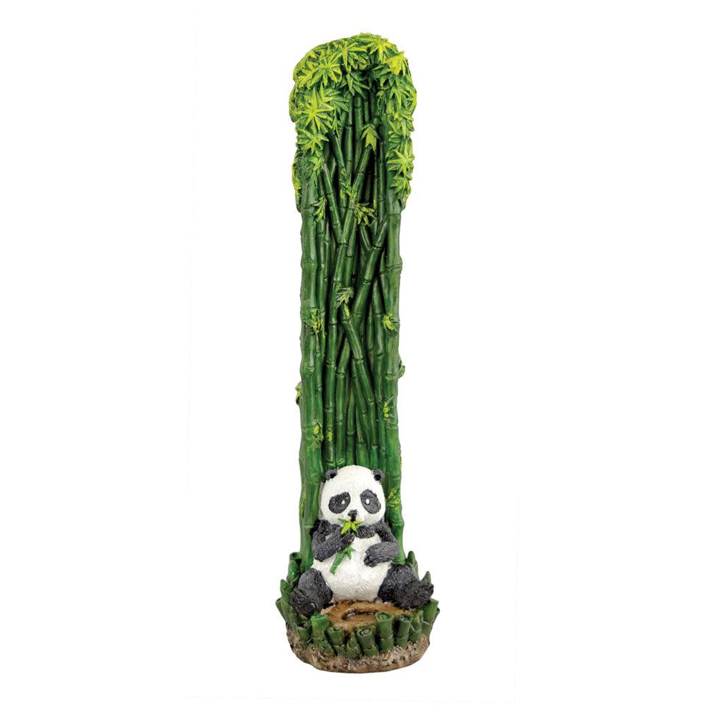 Bamboo Panda Standing Incense Burner