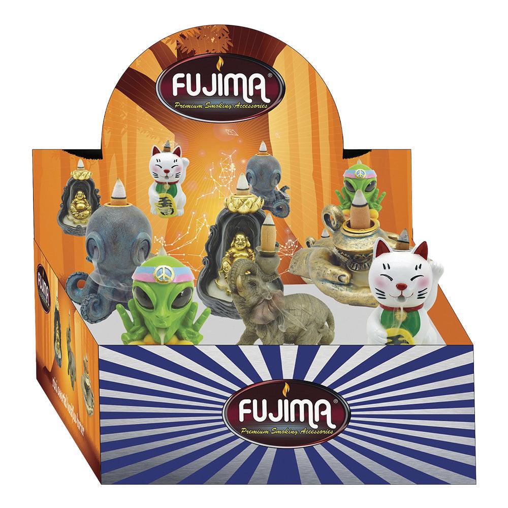 Fujima Mini Backflow Incense Burner | Asst #3 | 6pc Display