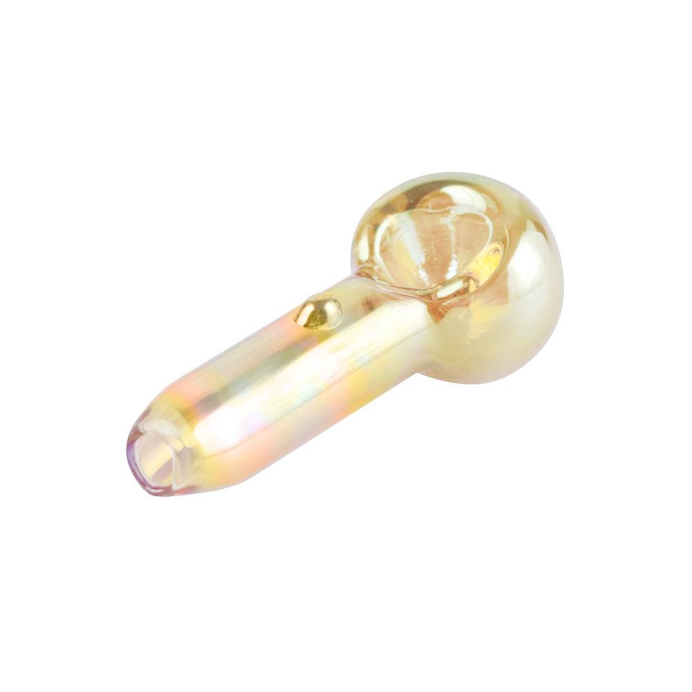 Gold Fumed Hand Pipe - 3"