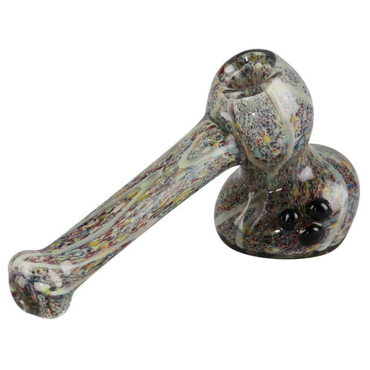 Rainbow Speckled Hammer Bubbler