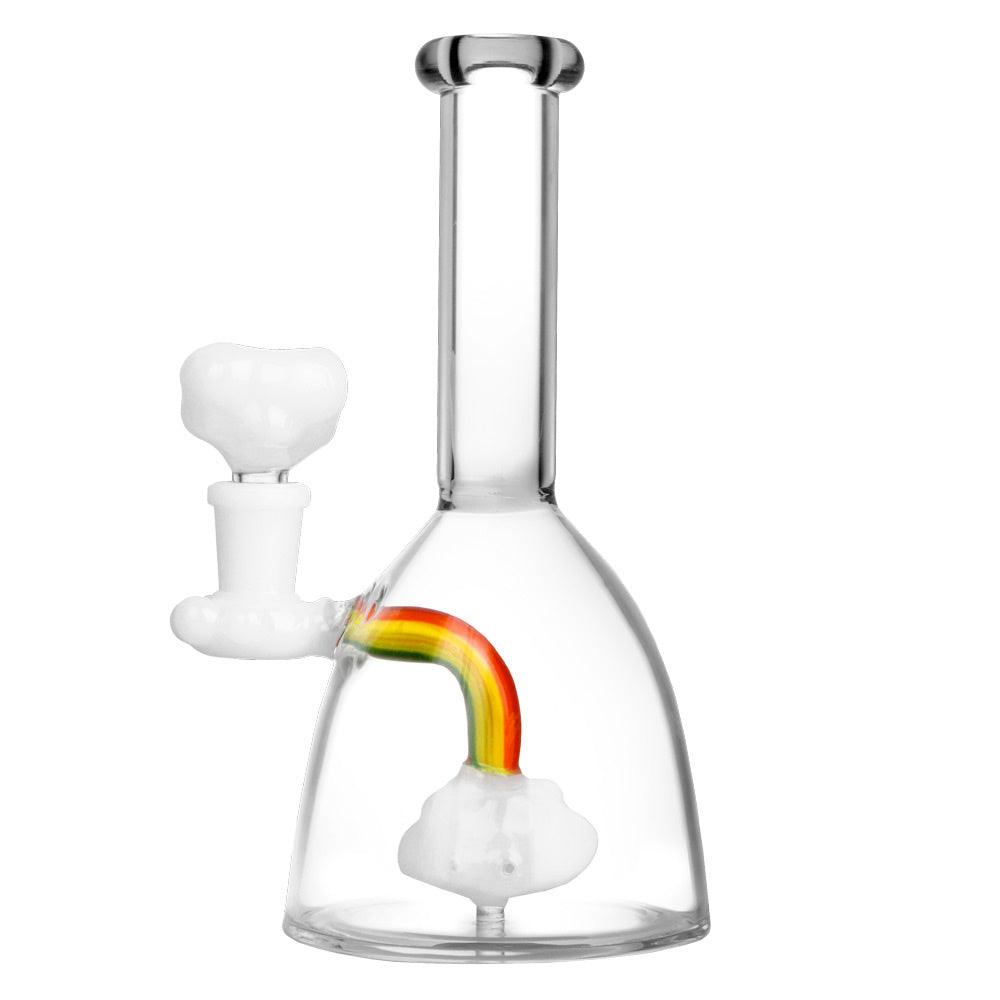 Rainbow Cloud Water Pipe - 7.25" / 14mm F