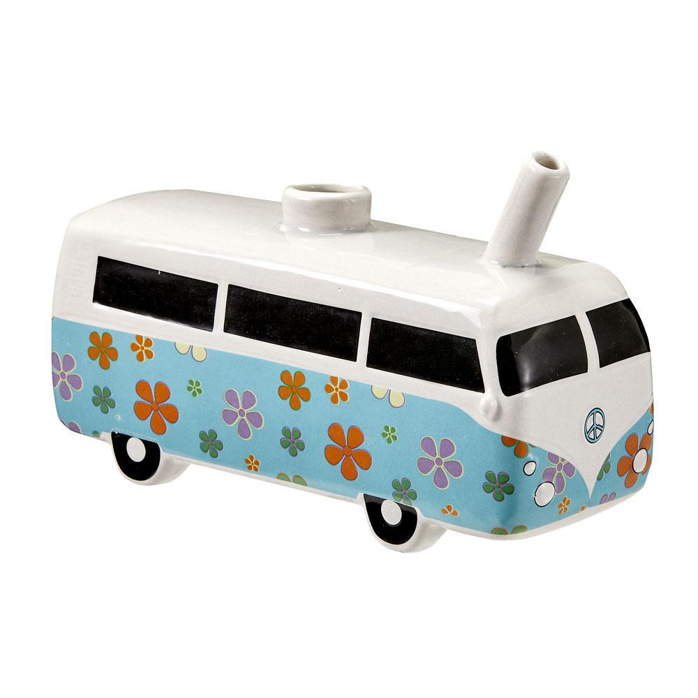 Vintage Hippie Bus Ceramic Pipe