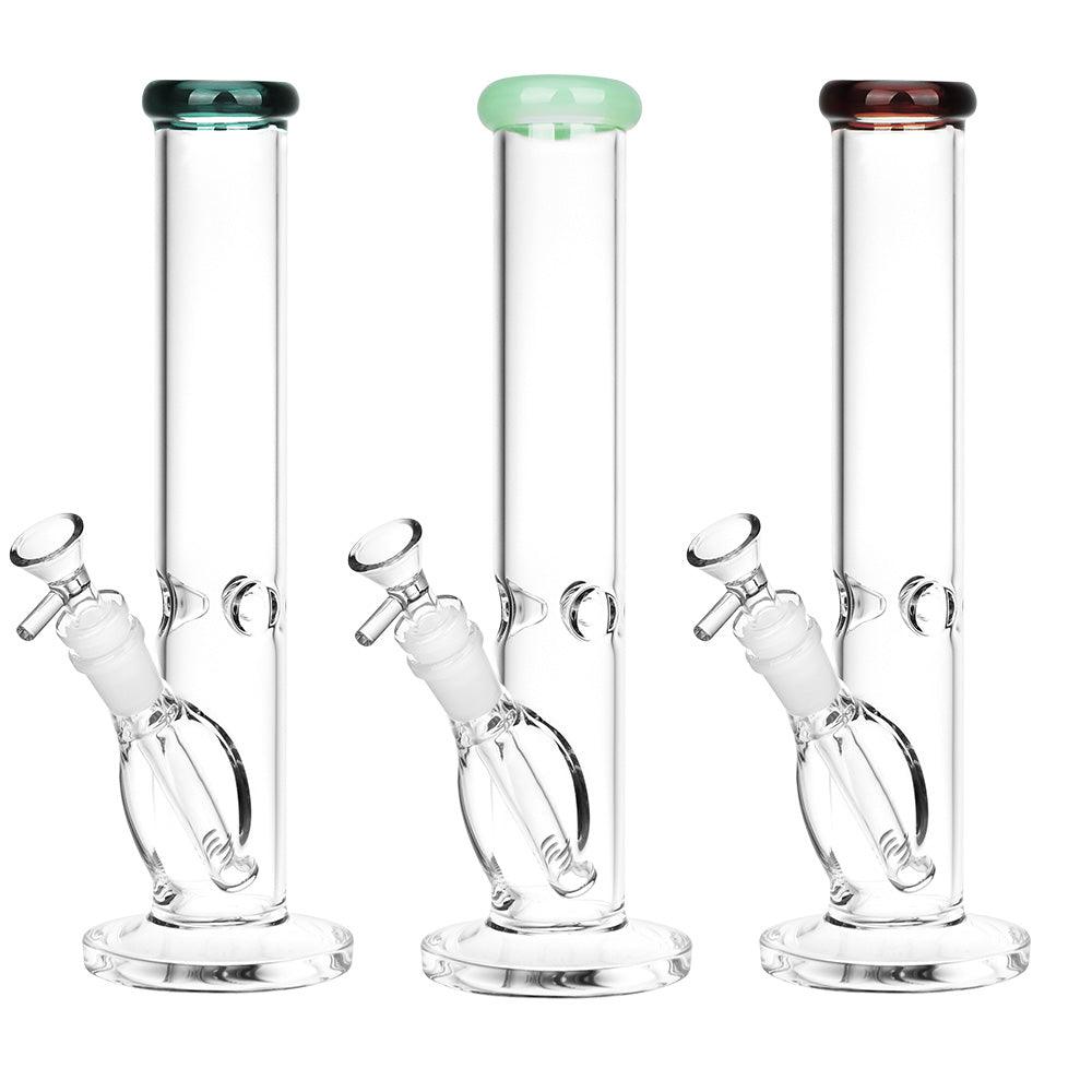 Classic Straight Tube Water Pipe | 14mm F | Colors Vary