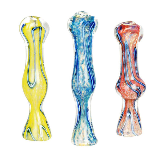 Summertime Chill Fritted Glass Taster - 3.5" / Colors Vary