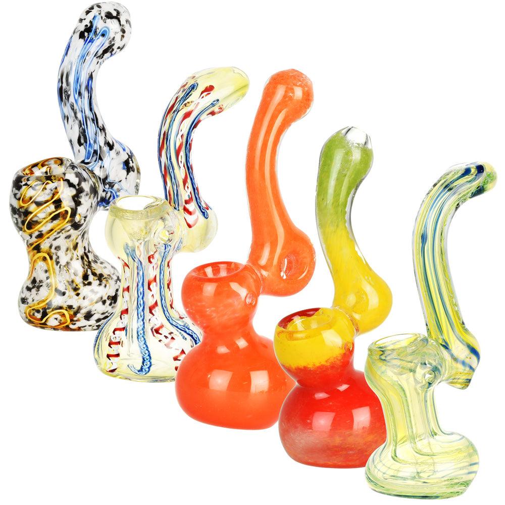 10PC BUNDLE - Art Glass Bubbler - 5" - 6" / Assorted