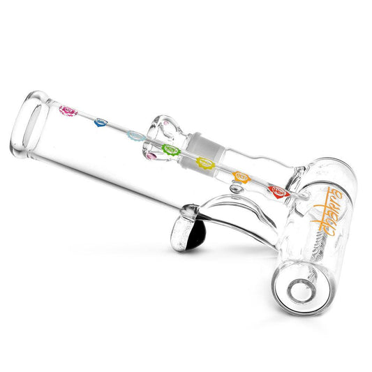 Chakra Inline Perc Lazy Water Pipe - 9"/19mm F