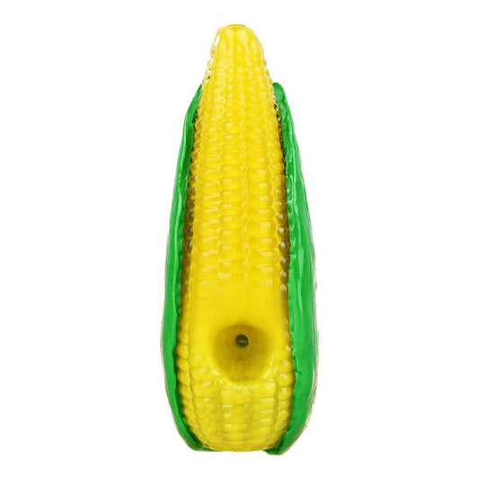 Corn On The Cob Glass Hand Pipe - 4.75"