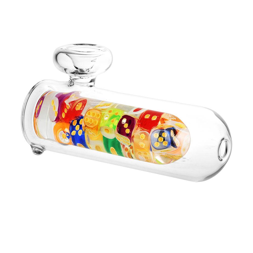 Feelin' Lucky Glass Hand Pipe - 5.25"