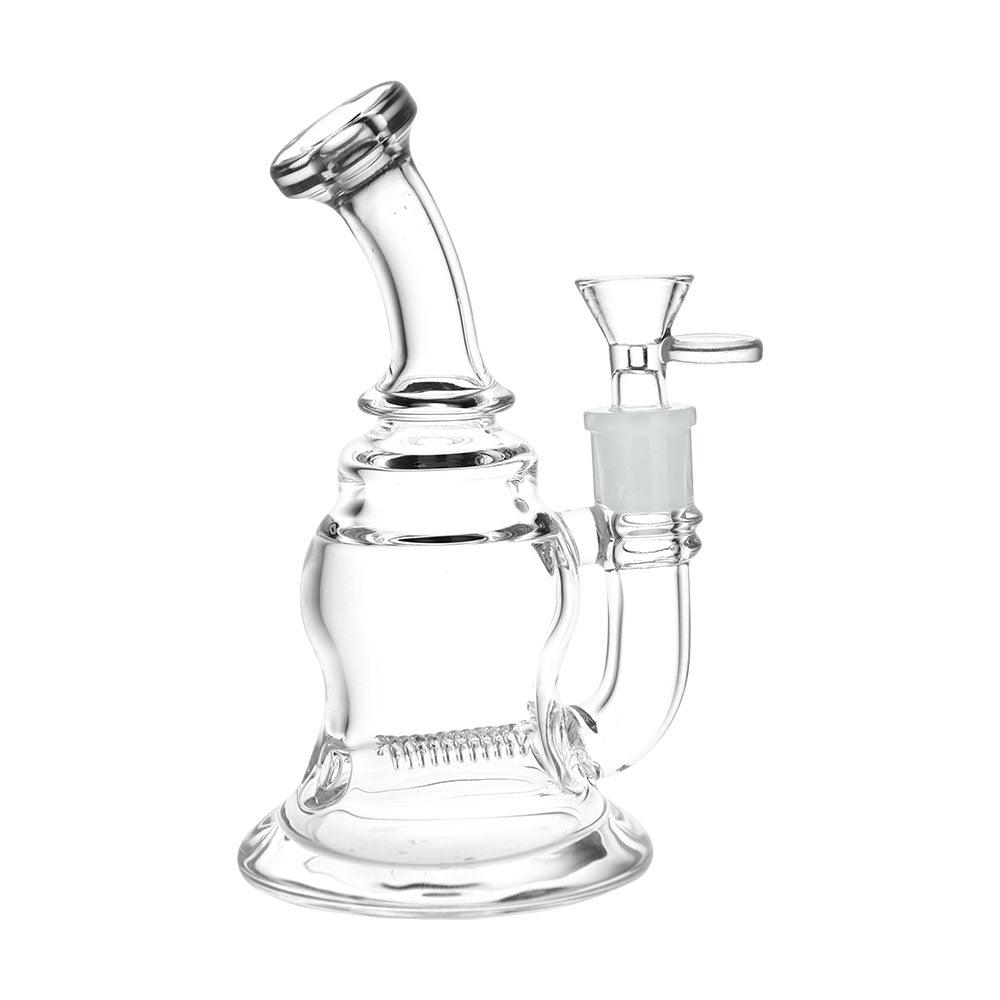 Purity Hourglass Glass Water Pipe - 6.75" / 14mm F