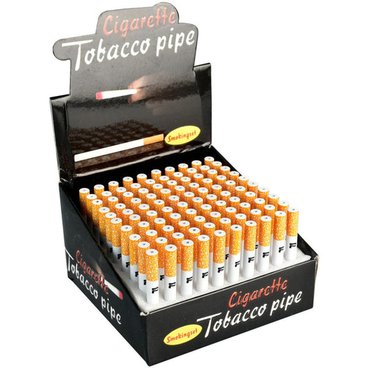 100PC DISP - Pulsar Metal Cigarette Taster Bat