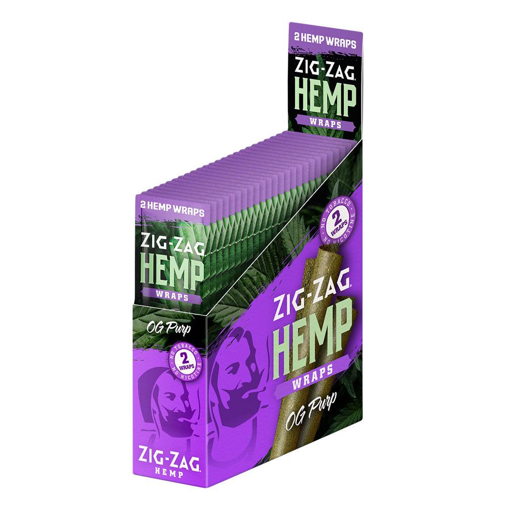 Zig Zag Hemp Wraps - 2pk