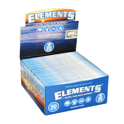 Elements Rice Rolling Papers - Kingsize Slim