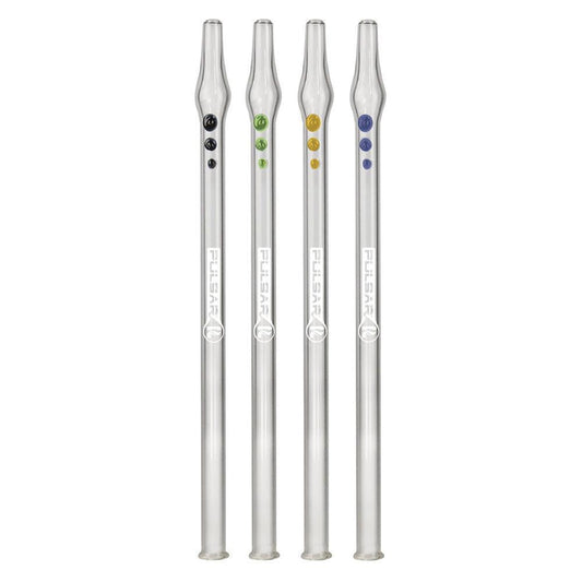 Pulsar Glass Vapor Straw - 10" / Colors Vary