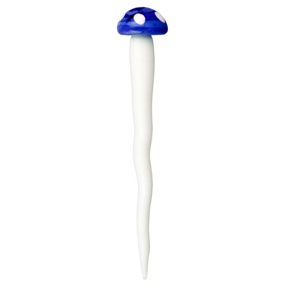 Toadstool Mushroom Twisted Glass Dab Tool