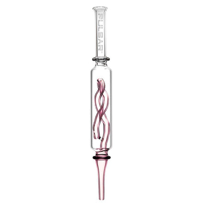 Pulsar Glass Inner Twist Perc Dab Straw