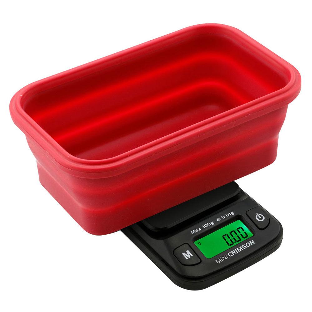 Truweigh Mini Crimson Collapsible Bowl Scale