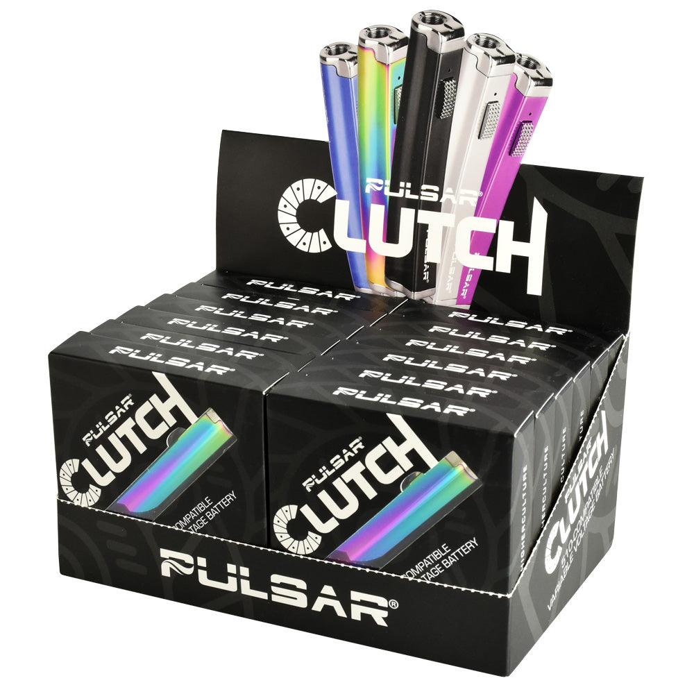 12PC DISP - Pulsar Clutch VV 510 Battery - 500mAh / Asst Colors