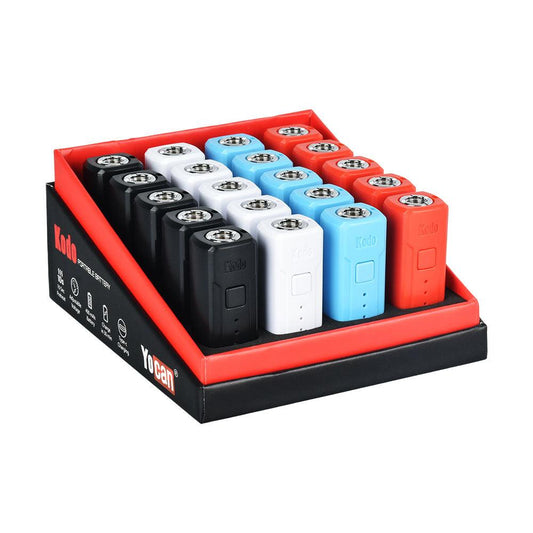 Yocan Kodo 510 Box Mod | 400mAh | Assorted Colors | 20pc Display