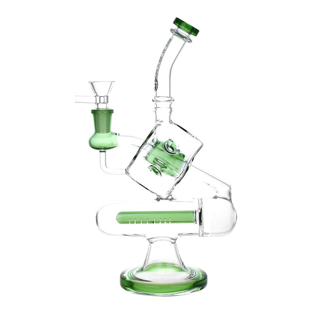 Pulsar Inception Cube Water Pipe- 10.5"/14mm F/Colors Vary