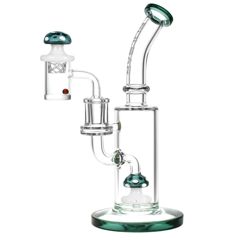 Pulsar Shroom Rig Set w/ Carb Cap - 8.5"/14mm F/Colors Vary