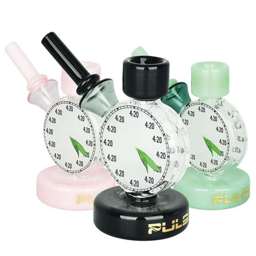 Pulsar 4:20 Time Piece Bubbler Pipe - 4.5"