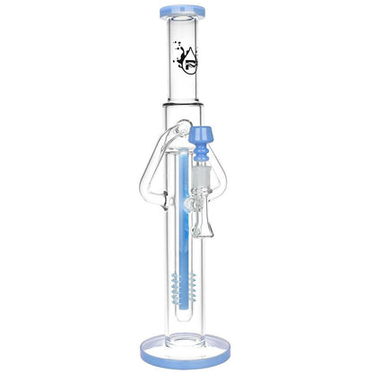 Pulsar Deep Pocket Tube Recycler Water Pipe | 16" | 14mm F