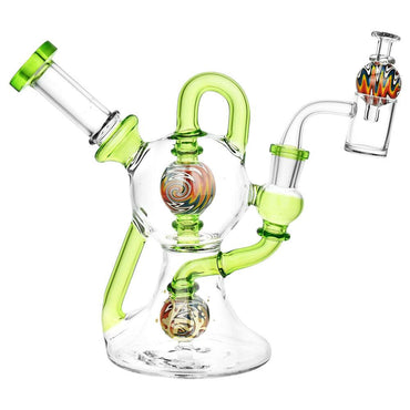 Pulsar Top Down Recycler Kit w/ Ball Cap | 7" | 14mm F