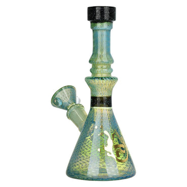 Pulsar Heady Bubble Matrix Beaker Water Pipe w/ Dichro | 7" | 14mm F