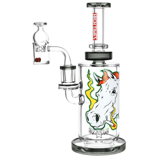 High Times x Pulsar High Horse Dab Rig Set - 9" / 14mm F